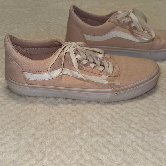 👟 Women’s Vans Low Tops – Pastel Pink – Size 11 - Picture 5 of 12
